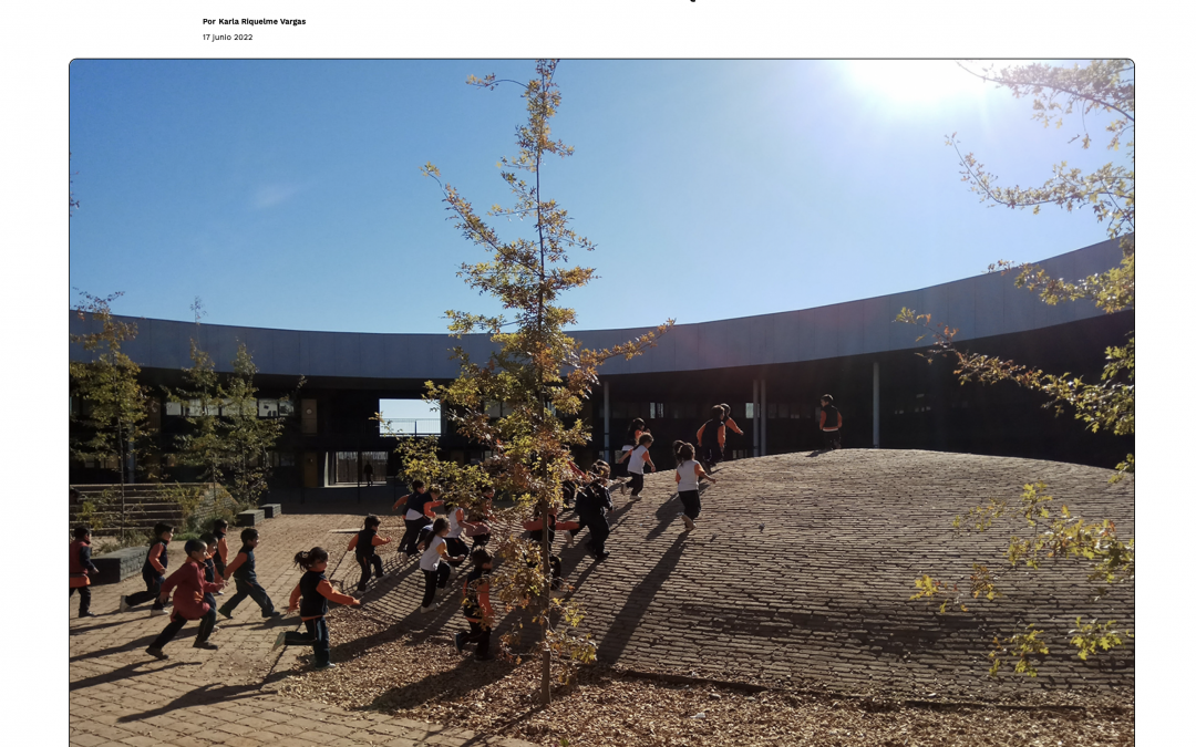 Patio Vivo resignifica los patios escolares a través de la arquitectura y el juego, revista Materia